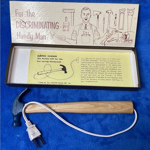 1966 JOKE GIFT For the DISCRIMINATING Handy Man - Hammer - Picture 2 of 7